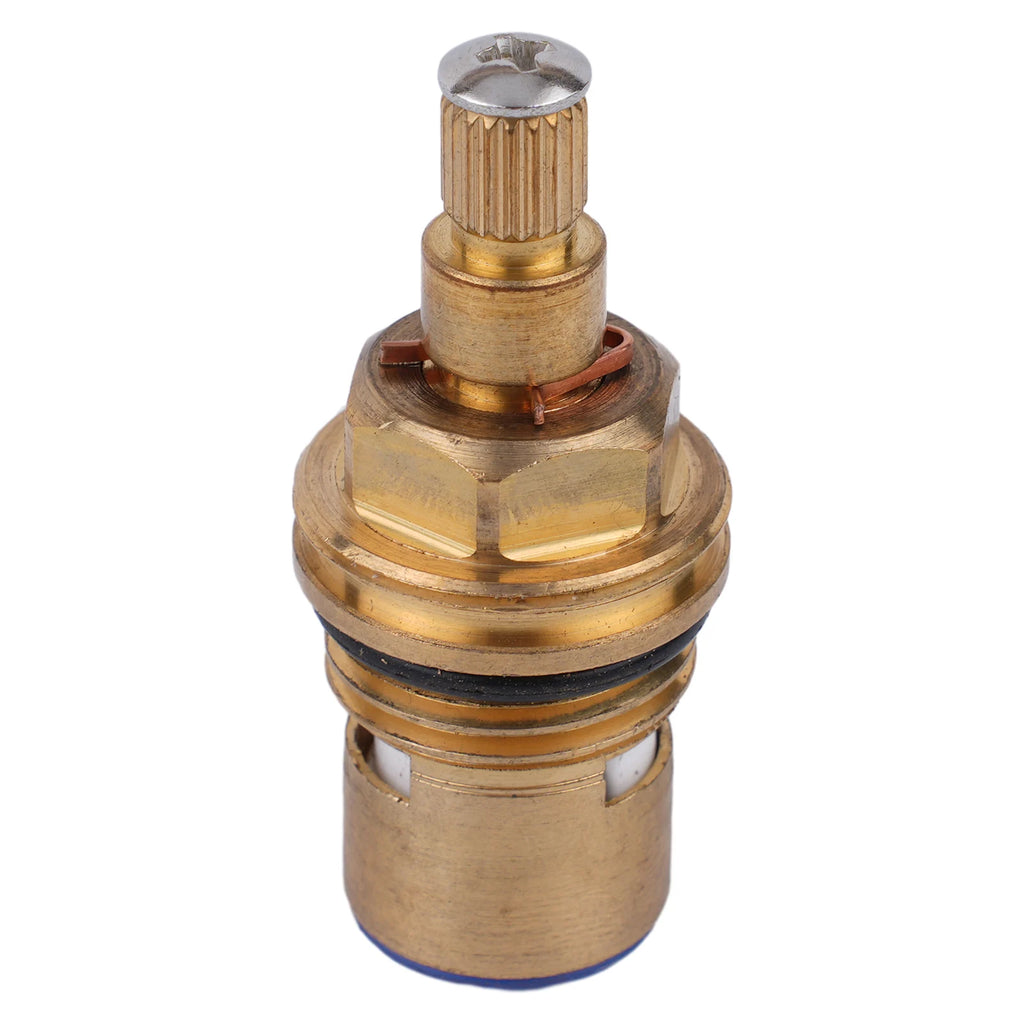 Brass Ceramic Faucet Cartridge – Quarter Turn, 20 Teeth, BSP 1/2" Faucet Cartridge Babs