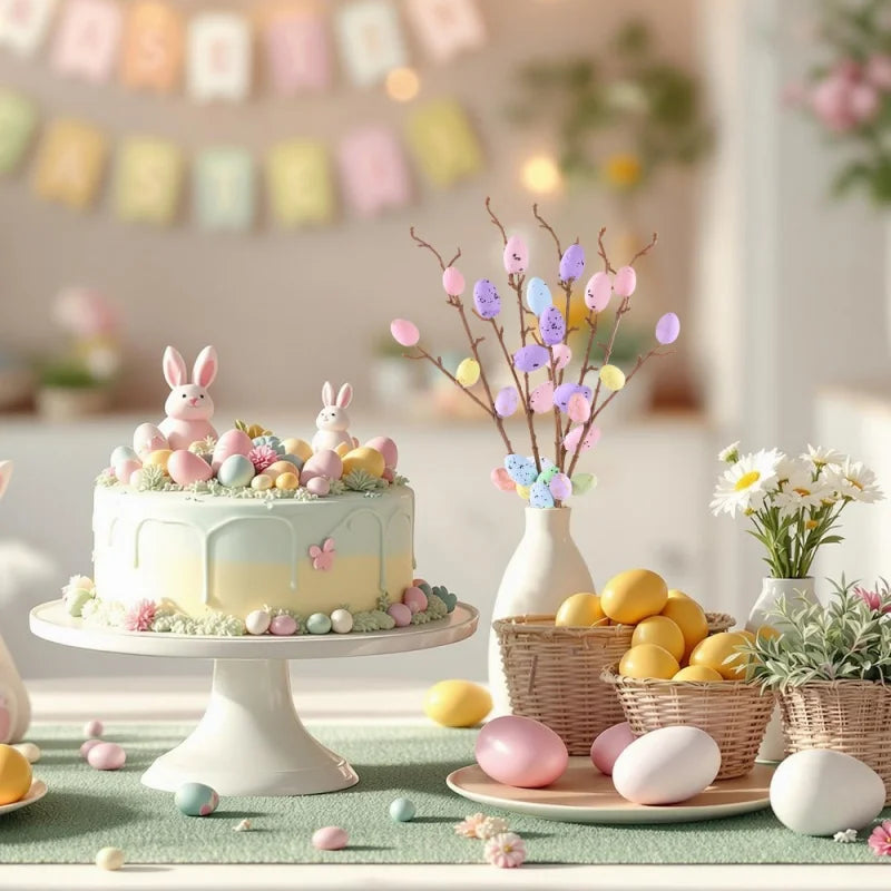 Artificial Berry Easter Egg Flower Bouquet – DIY Home Decor Artificial Flower Bouquet Babs