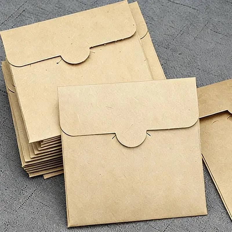 Thickened Square Kraft Paper Bags – Eco Envelopes 10pk Kraft Paper Bags Babs