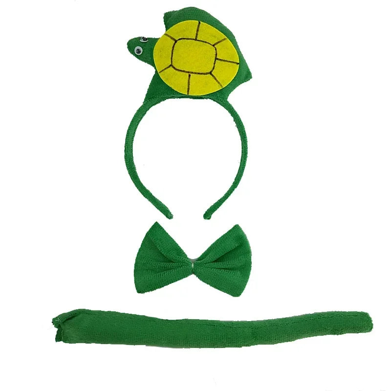 Animal Ear Headband Bow Tie Costume Set – Party & Cosplay Costume Accessory Set Babs 8