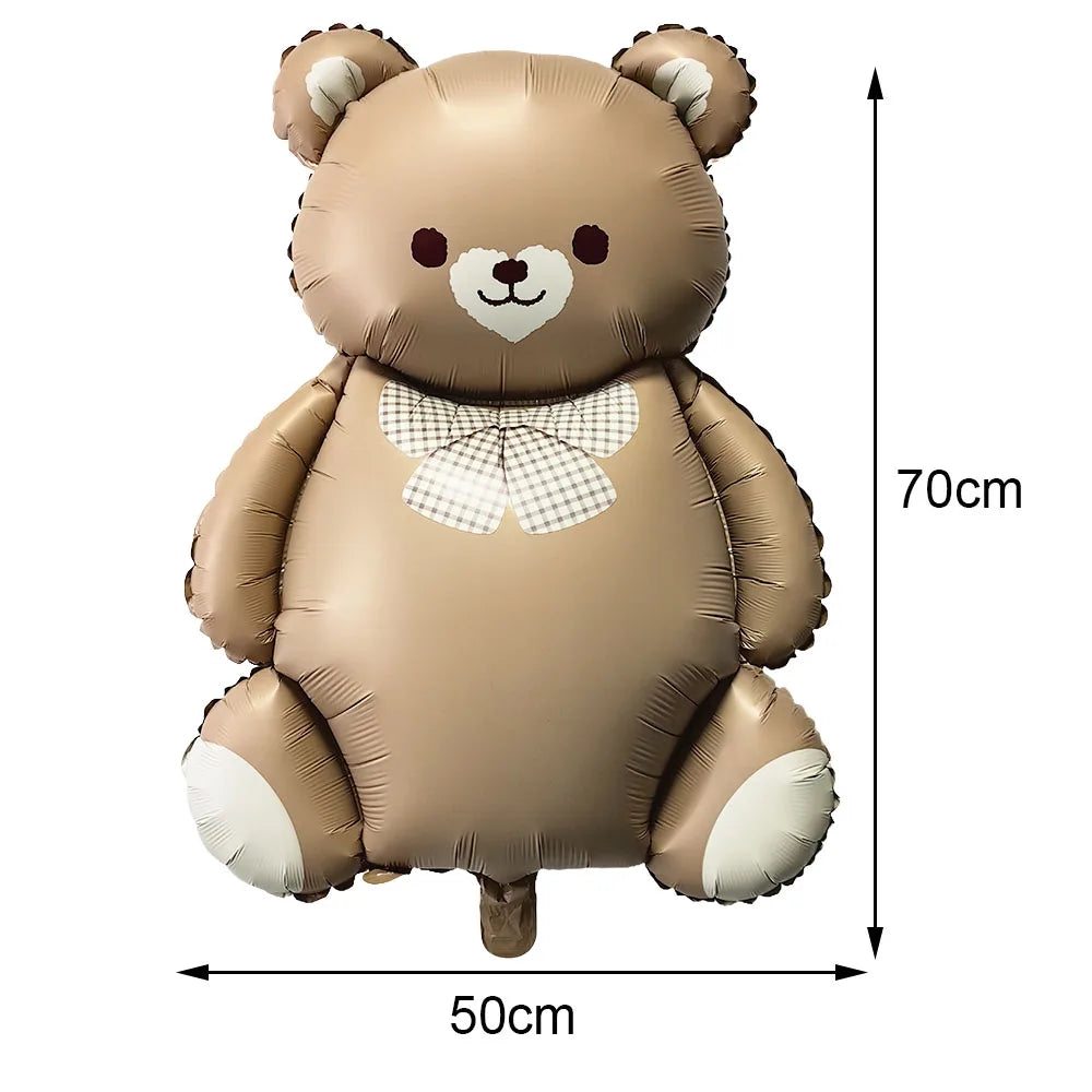 Teddy Bear Party Supplies – Plates, Napkins, Balloon & Decor Party Supplies Set Babs