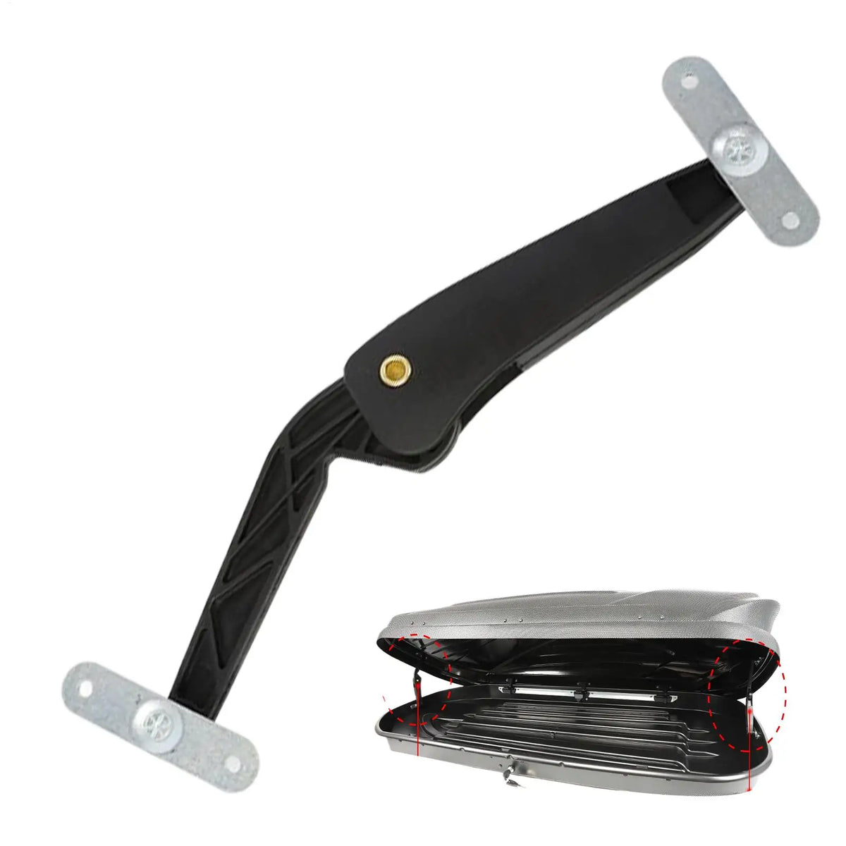 Car Roof Box Lid Support Arm – Shock-Absorbing Bracket Roof Box Bracket Babs