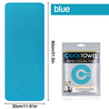 Soft Breathable Cooling Towels for Neck & Face | Sports Set Sport Cooling Towel Babs SKY BLUE 10PCS