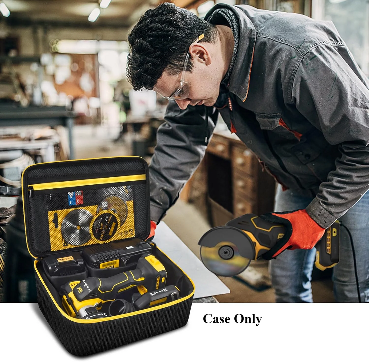 Storage Bag for DEWALT 20V MAX Cut Off Tool DCS438B | Paiyule Tool Storage Bag Babs