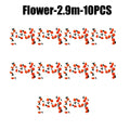 Artificial Marigold Wreath Garland | Halloween & Muertos Decor Floral Wreath Garland Babs 10Sets