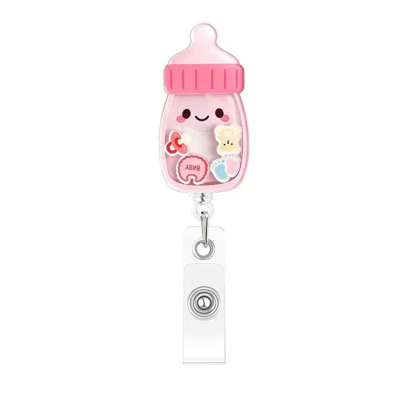 Cartoon Organ Retractable ID Badge Reel for Nurses & Doctors Retractable Badge Reel Babs A12