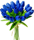 Realistic Touch Artificial Tulip Flowers for Wedding & Home Décor Artificial Flower Stems Babs 8 15pcs