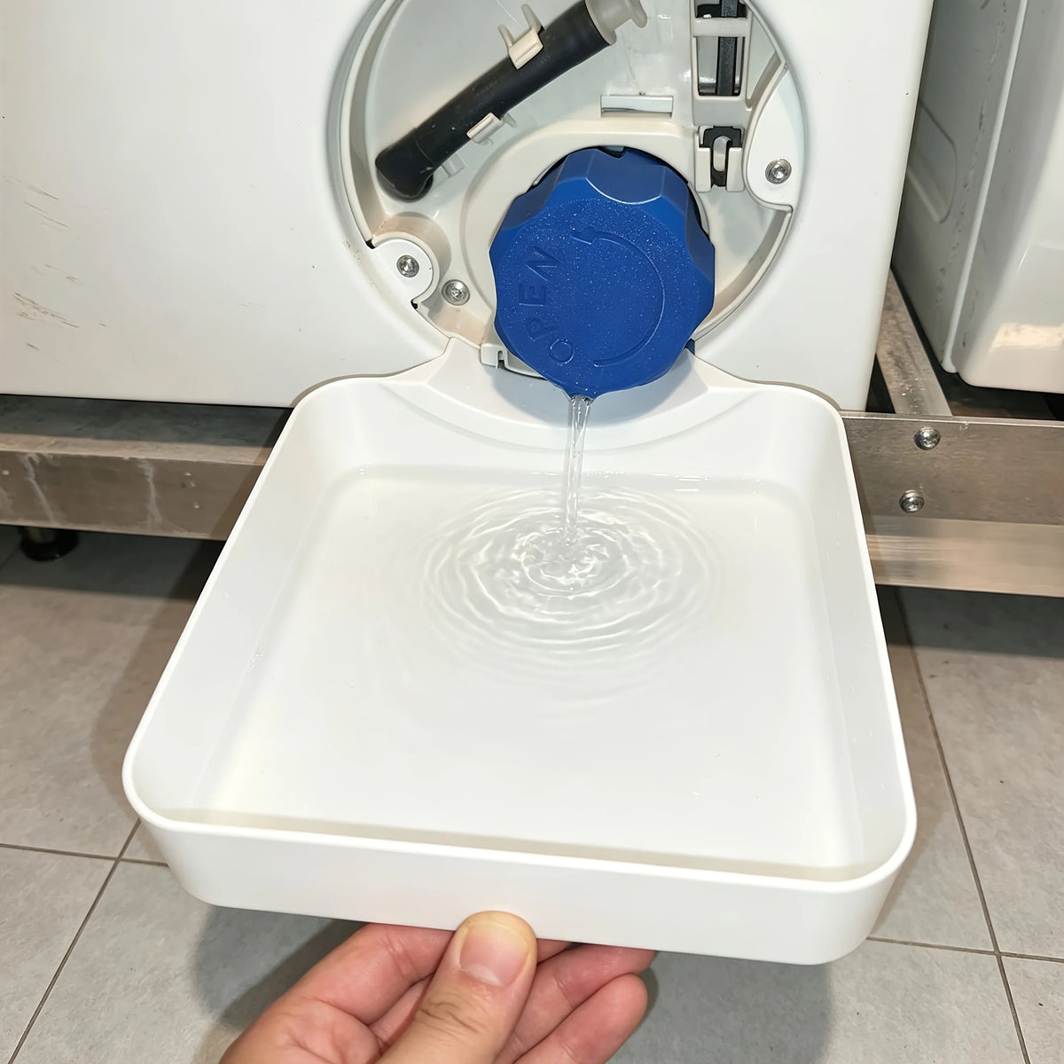 Washing Machine Drain Tray – Universal Leak-Proof Water Pan Appliance Drain Tray Babs