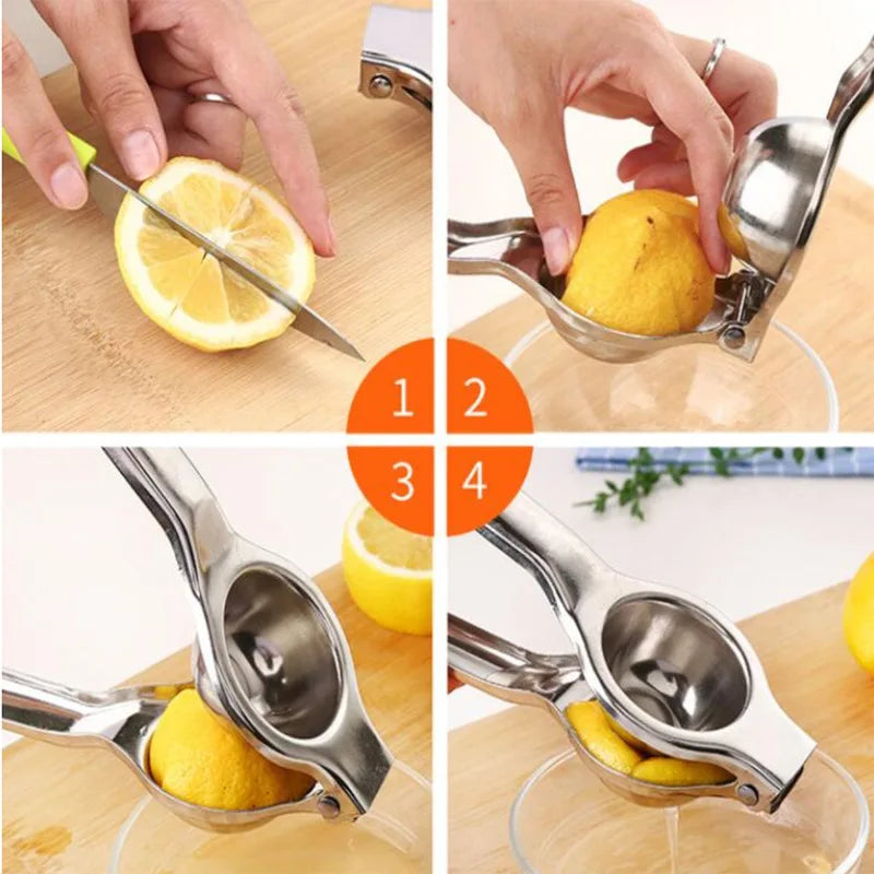 Manual Stainless Steel Lemon Squeezer & Citrus Juicer Press Citrus Juicer Press Babs