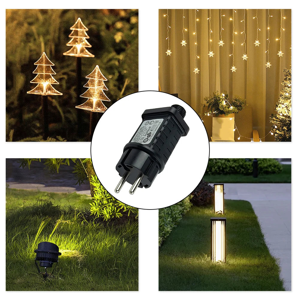 6W 31V LED Timer Power Adapter for String & Fairy Lights LED Power Adapter Babs