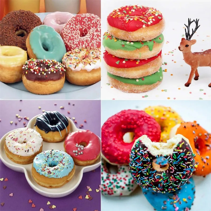 Silicone Donut Mold 6-Cavity – Non-Stick Food Grade Baking Pan Silicone Donut Mold Babs