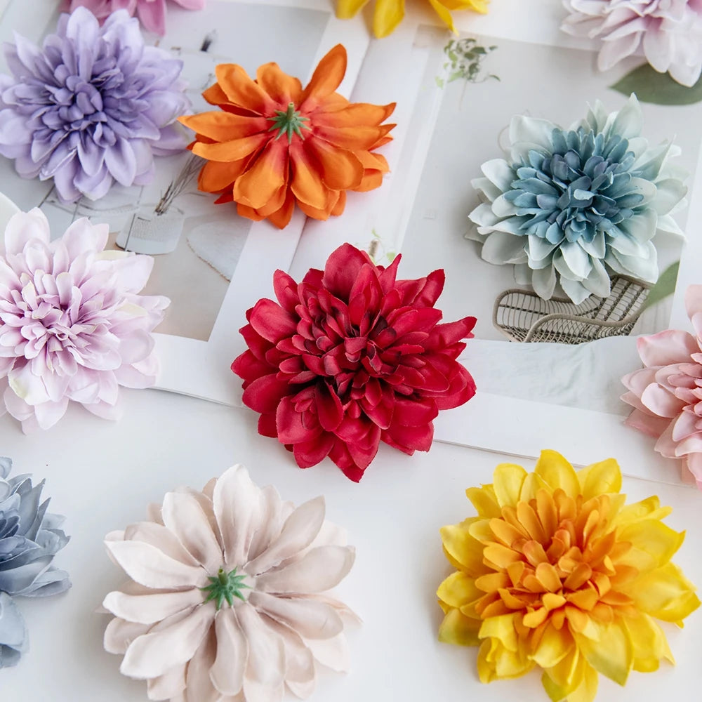 Artificial Rose Flower Heads 10/20 Pcs – Wedding & Home Décor Artificial Flower Heads Babs