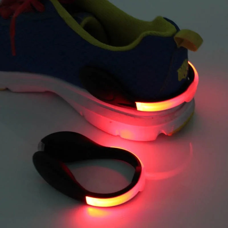 LED Shoe Clip Running Light – Night Safety Warning Light LED Safety Clip Light Babs