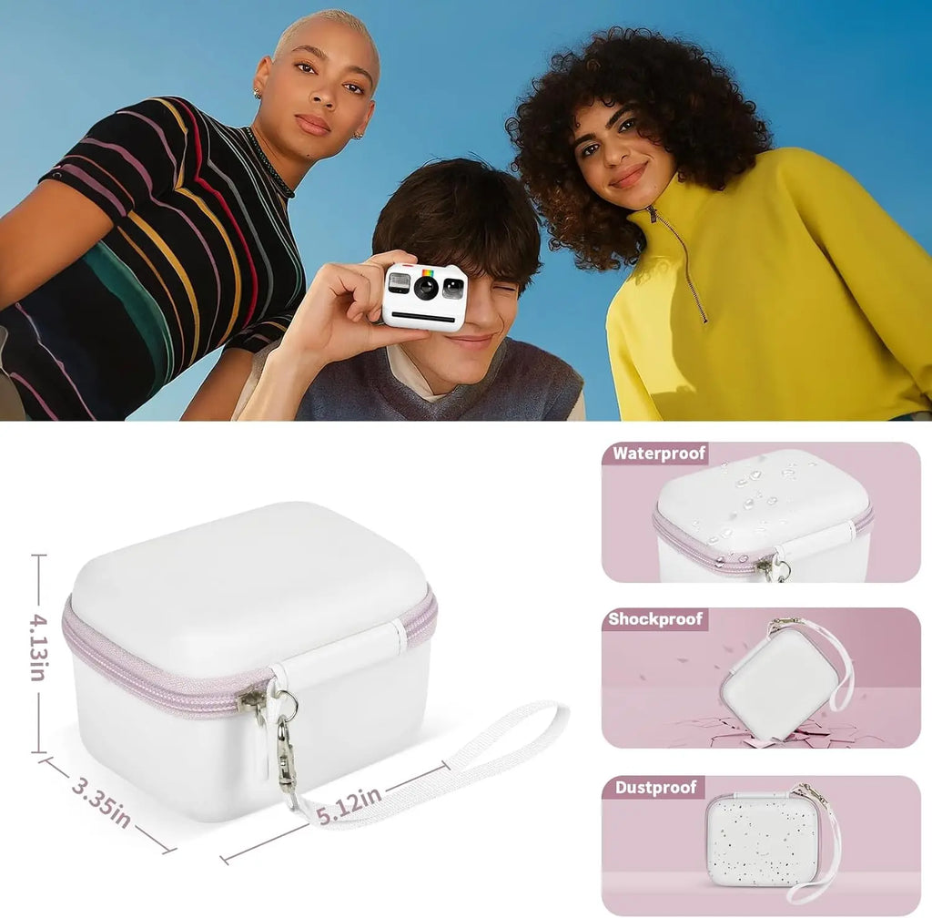 Polaroid Go Gen 2 Camera Case – Protective EVA Bag & Mesh Instant Camera Case Babs