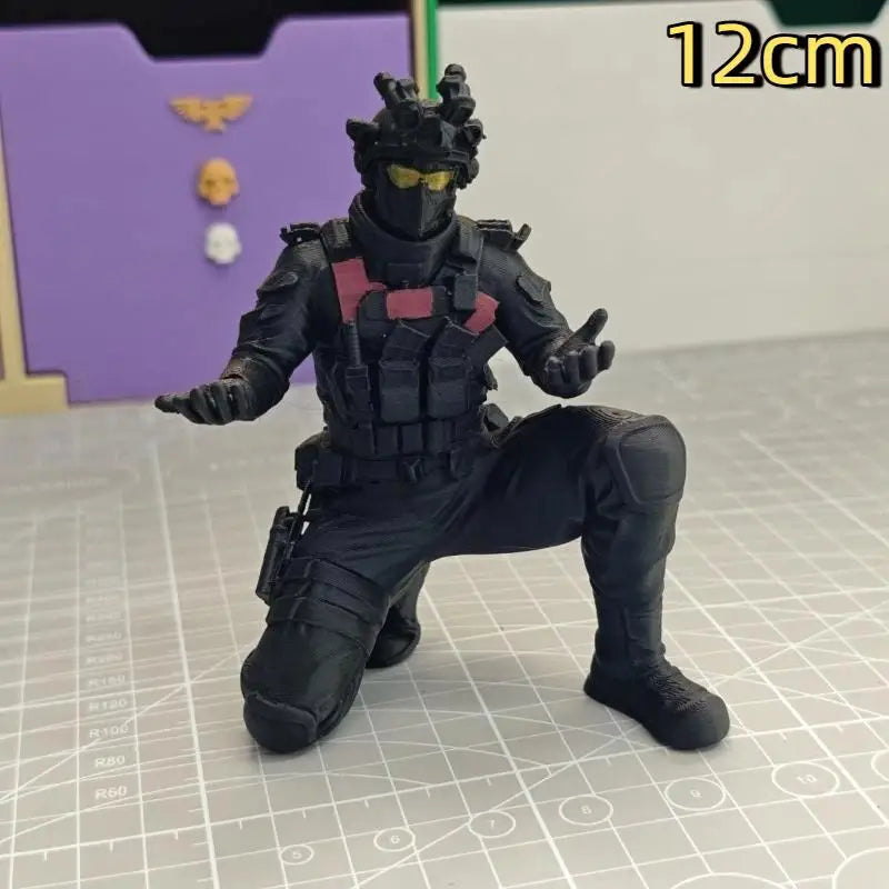 Soldier Figurine Pen Holder – Tactical Special Forces Desk Organizer Figurine Desk Organizer Babs A2