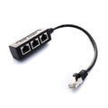 RJ45 1-to-3 Ethernet Splitter LAN Network Adapter Cable Ethernet Splitter Adapter Babs Onesize