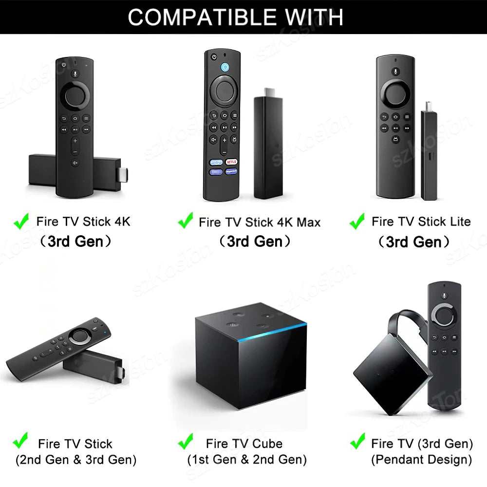 Voice Remote for Fire Stick 4K, 3rd Gen, Cube & Alexa TV Voice Remote Babs