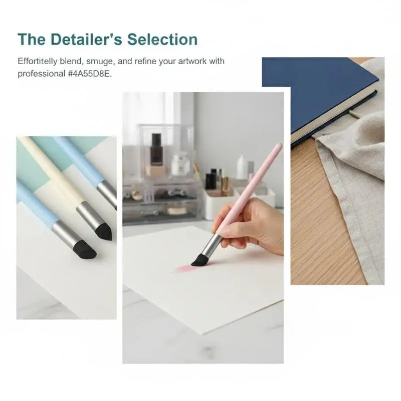3-Piece Sponge Art Pen Set – Painting, Pastel & Sketch Tools Sponge Art Pen Set Babs