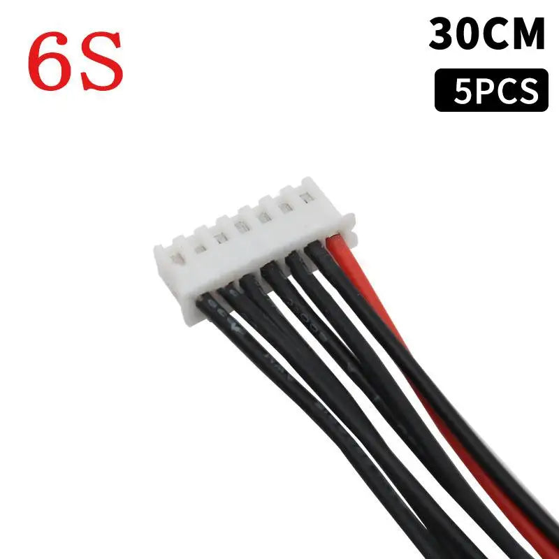 5-Pack LiPo Balance Charger Cables 1-9S IMAX B6 Compatible Battery Charger Cable Babs A18