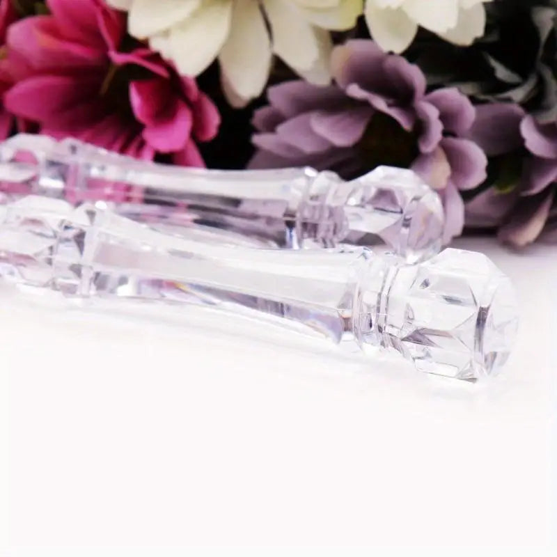 2pc Faux Crystal Cake Knife & Server Set for Weddings Cake Knife Server Set Babs