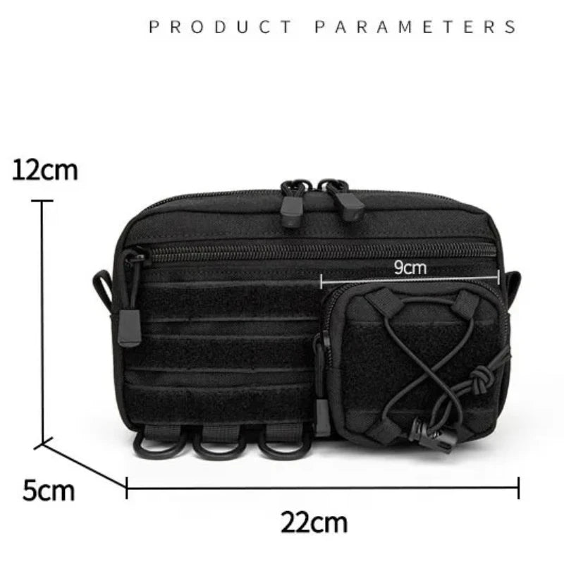 1000D MOLLE EDC Utility Pouch – Tactical Waist Organizer Bag Tactical MOLLE Pouch Babs