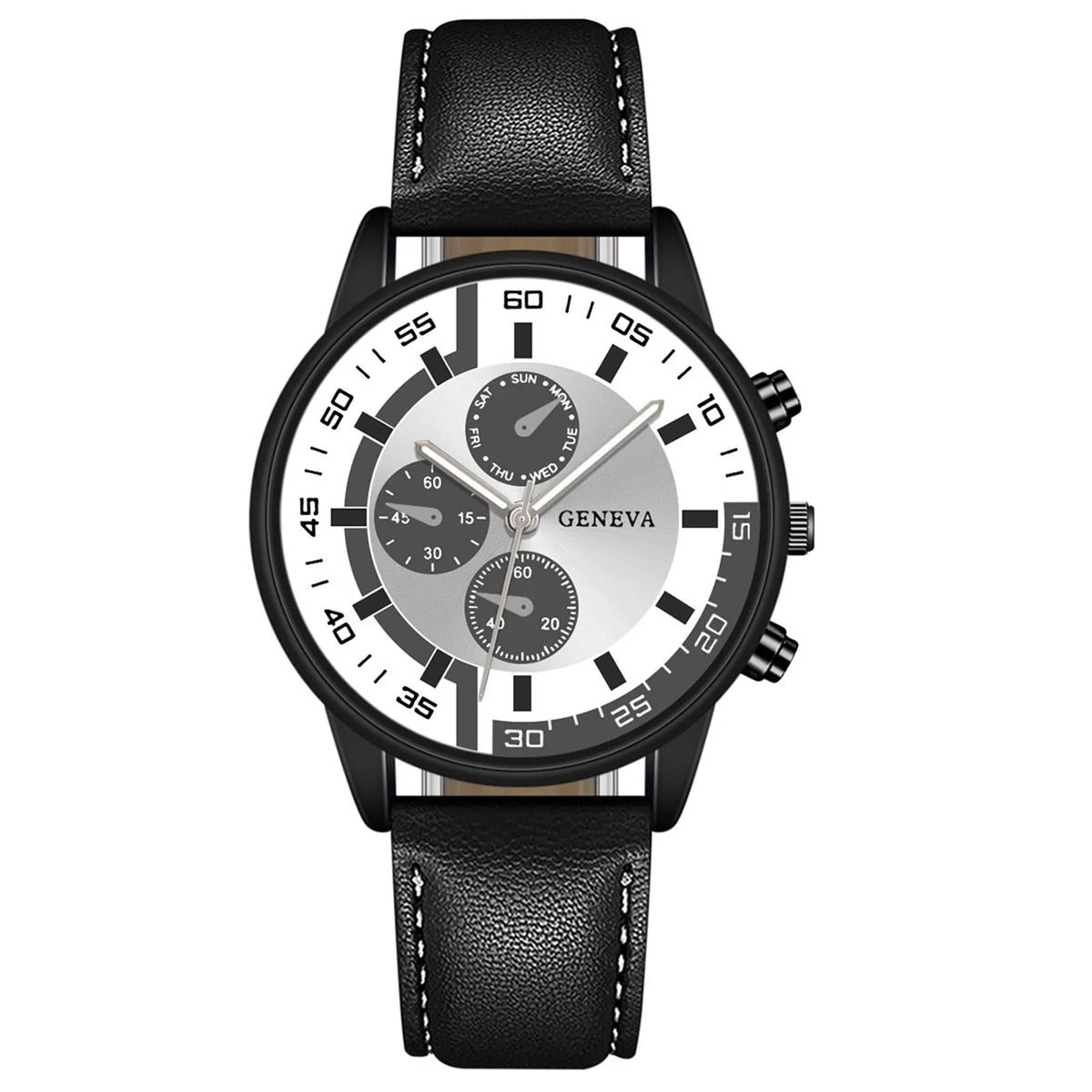 ISHOWTIENDA Men's Quartz Watch – Roman Numeral Auto Date Men's Quartz Watch Babs