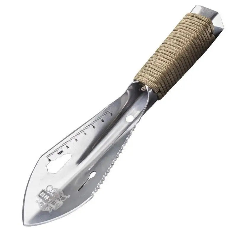 Stainless Steel Garden Multi-Tool Shovel Trowel Weeder Bonsai Garden Multi-Tool Babs Silver