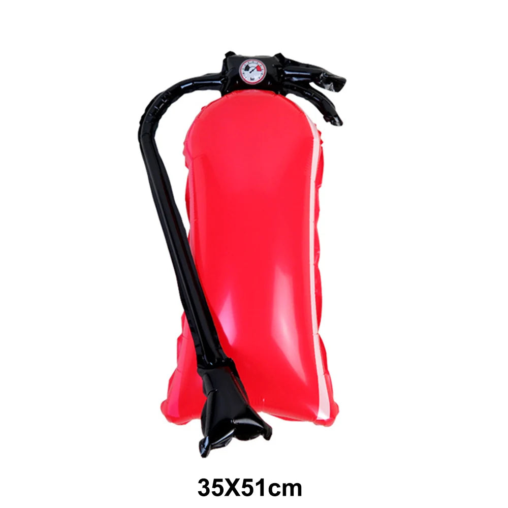 Fire Truck Inflatable Foil Balloons – 3 Styles Party Décor Party Balloons Babs Ruby As pictures show