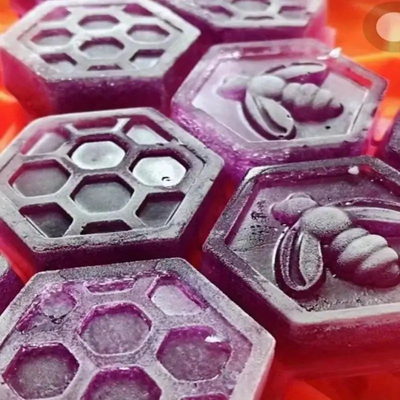 Silicone Bee Honeycomb Mold – 19-Cell Baking & Craft Mold Silicone Baking Mold Babs