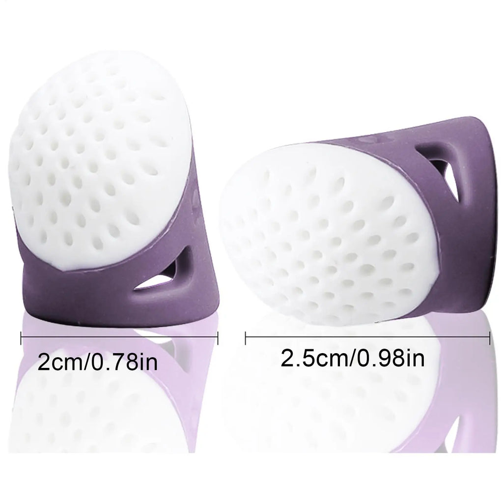 Silicone Sewing Thimble – Breathable Finger Protector for DIY Sewing Thimble Babs