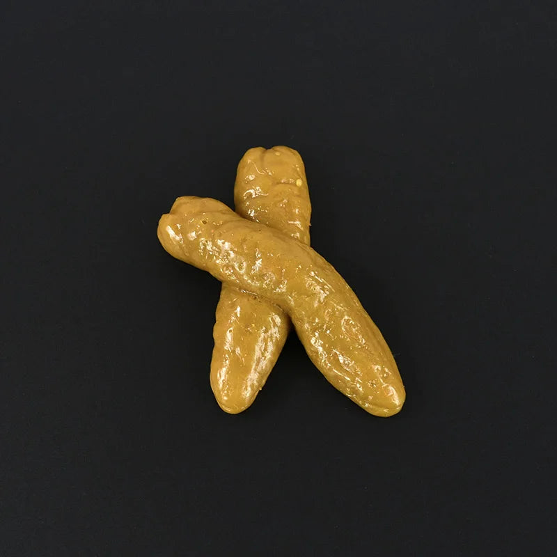 Realistic Fake Poop Prank Toy – Squishy Rubber Turd Joke Prop Novelty Prank Toy Babs
