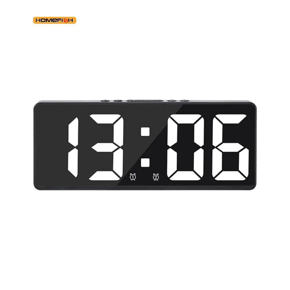 LED Alarm Clock with Nightlight, Temperature & Calendar LED Alarm Clock Babs