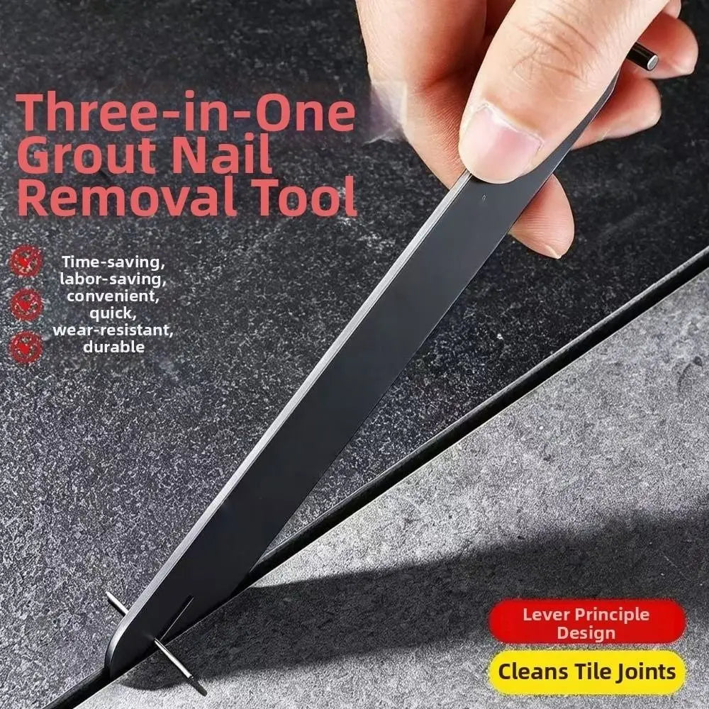 Tungsten Steel Grout Remover Folding Seam Scraper Tool Grout Remover Tool Babs