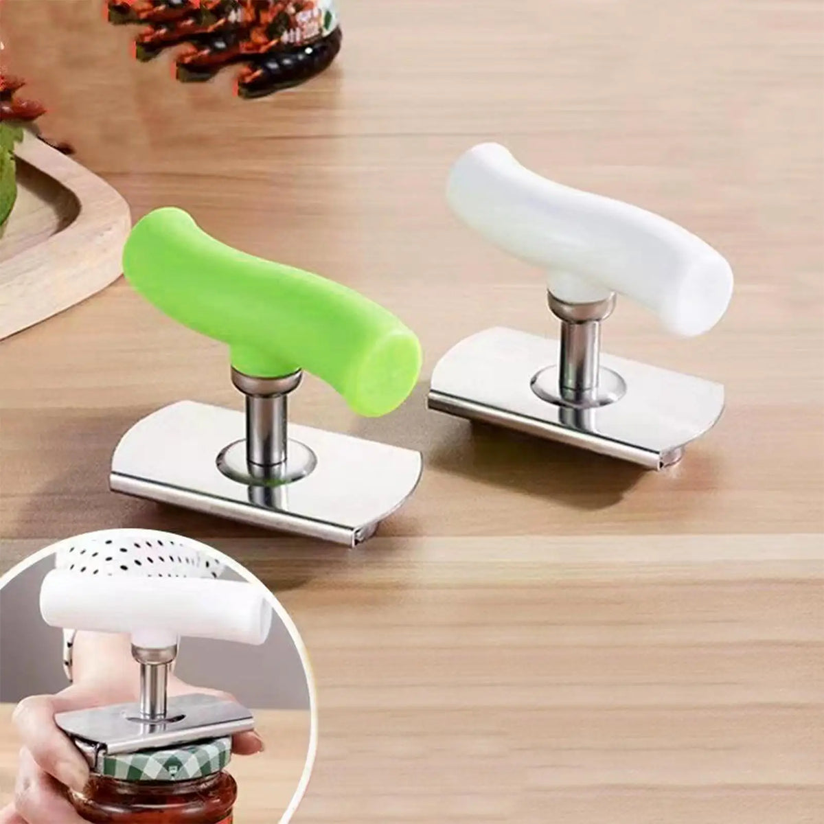 Adjustable Stainless Steel Jar & Bottle Opener Kitchen Tool Jar & Bottle Opener Babs