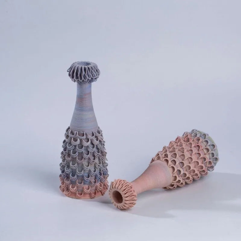 Aesthetic Ceramic Vase – Modern Sculptural Dried Flower Décor Decorative Ceramic Vase Babs
