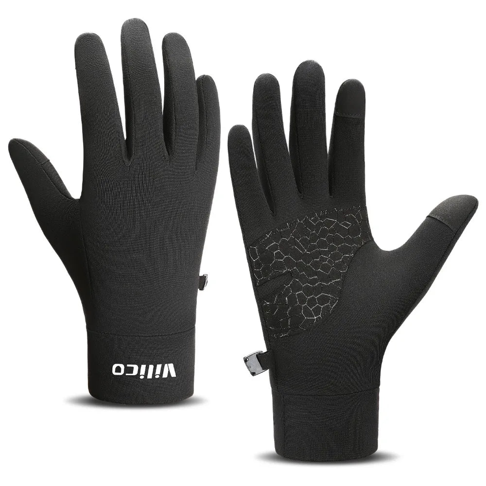 Winter Knit Touchscreen Gloves – Anti-Slip Running & Cycling Winter Sports Gloves Babs