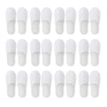 Disposable Plush Spa Slippers – Closed-Toe, 5/10/20 Pairs Disposable Slippers Babs 38 20Pairs