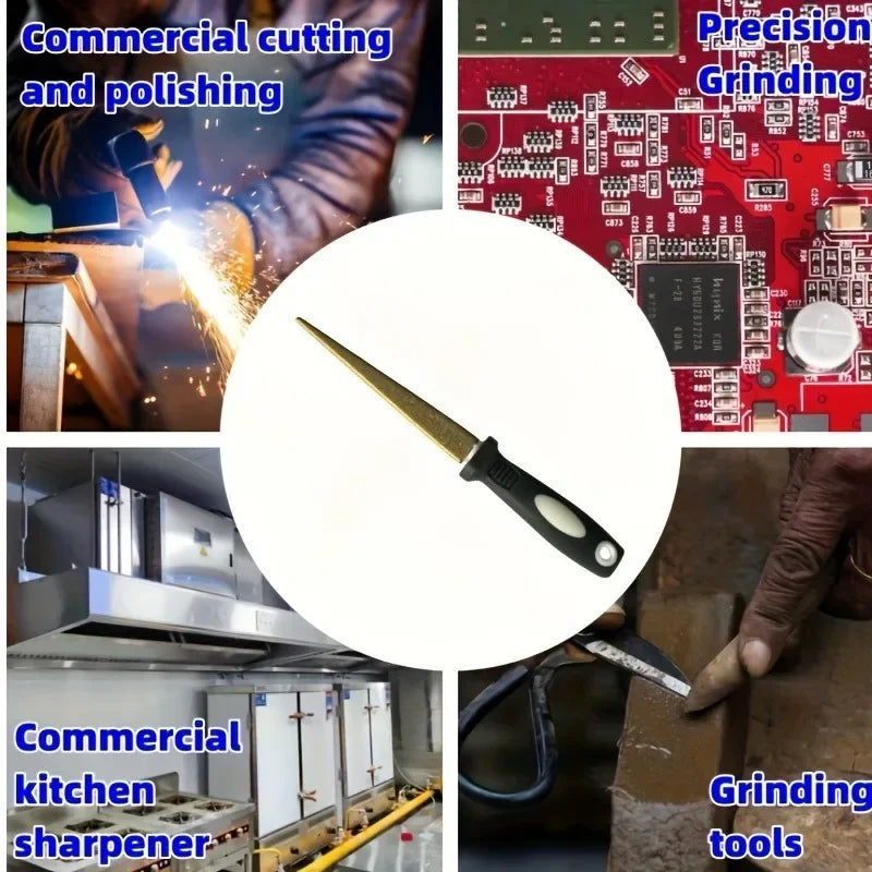 Diamond Coated Sharpening File – Knives, Scissors & Garden Tools Sharpening File Babs