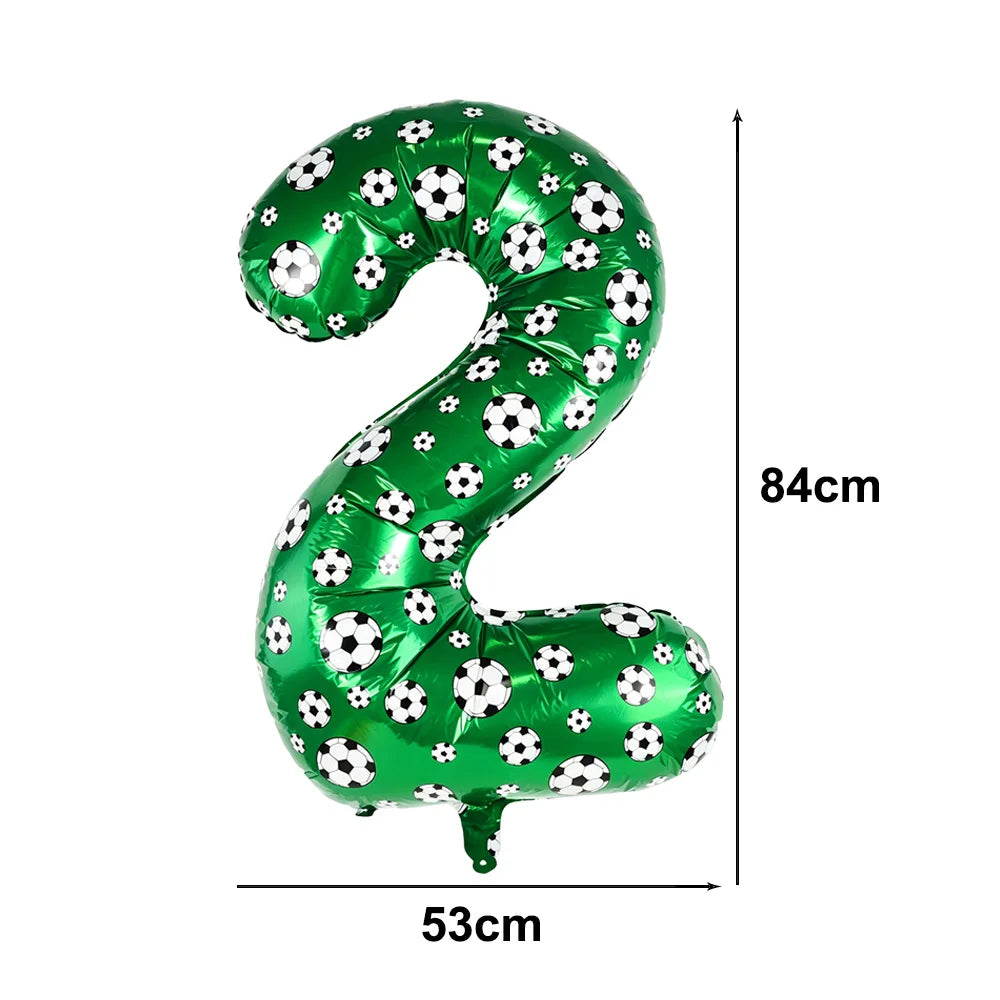 40" Number 10 Soccer Foil Balloon – Kids 10th Birthday Decor Party Foil Balloon Babs number-2 As pictures show