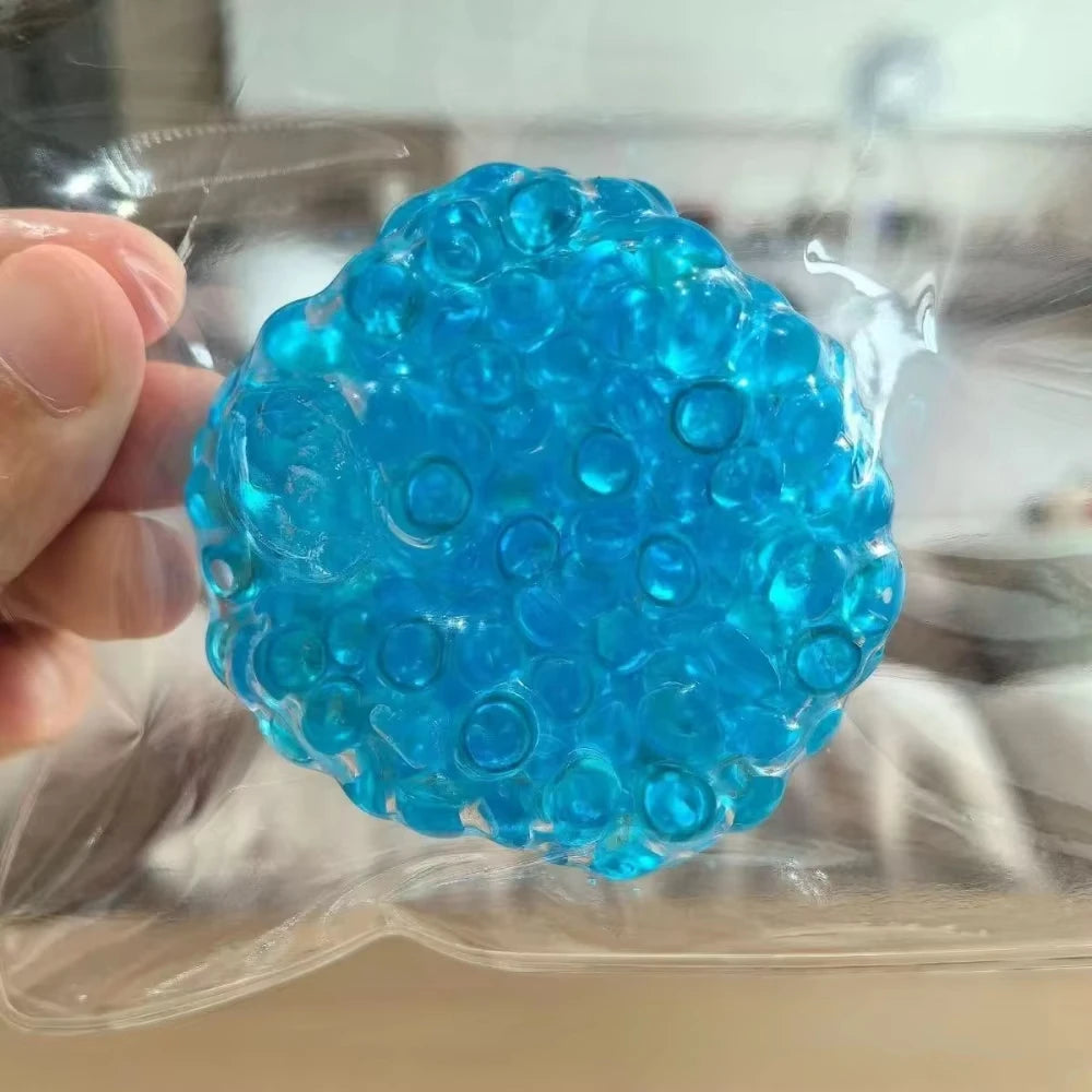 Squishy Ice Bead Squeeze Ball – Soft Sensory Fidget Toy Sensory Squeeze Toy Babs B 1pc