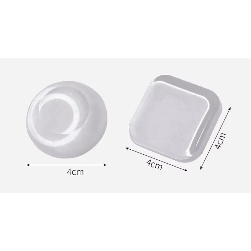 Silicone Door Bumper Pads – Anti-Collision Adhesive Wall Protectors Door Bumper Pads Babs
