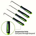 Metal Weeding Hook Set – Paving Joint Weed & Moss Remover Garden Weeding Tool Babs green