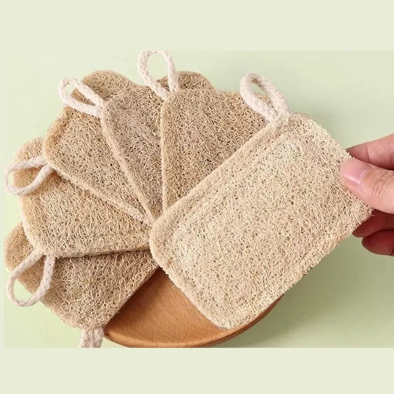 Natural Loofah Dishwashing Scrubbers 6/12 Pack | Eco Kitchen Cleaner Kitchen Scrubber Babs