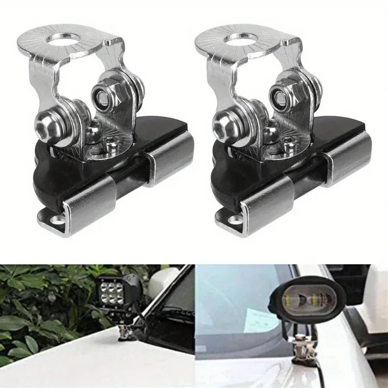 Universal LED Light Bar Bracket Clamp – Off-Road 4x4 Mount Light Mount Bracket Babs