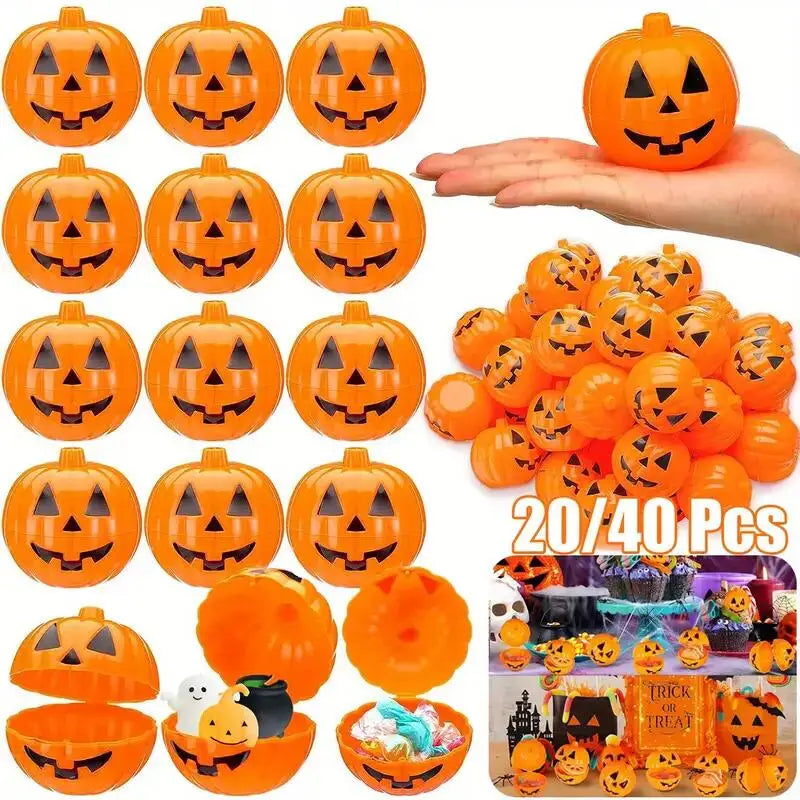 Mini Halloween Pumpkin Candy Boxes 20/40 Pcs – Party Favors Halloween Party Favors Babs