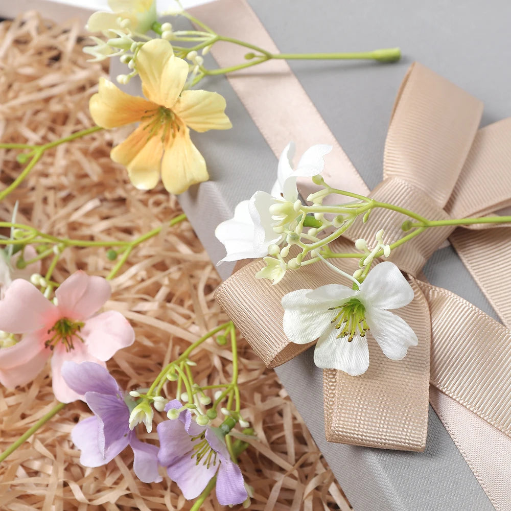 Silk Rose Artificial Flowers 10/20 Pcs – Home & Wedding Decor Artificial Silk Flowers Babs