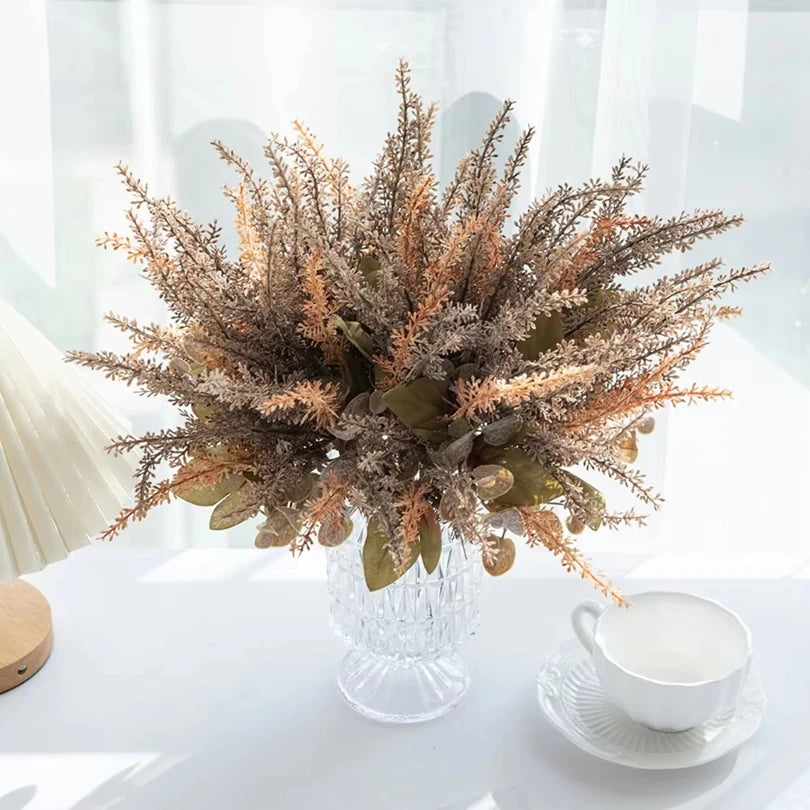 Artificial Lavender Bouquet – Fake Flowers for Home & Wedding Artificial Flower Bouquet Babs