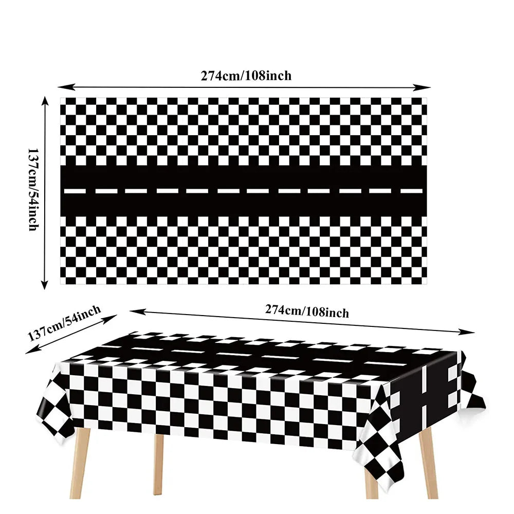 Race Car Tire Paper Napkins – Birthday & Baby Shower Party Supplies
