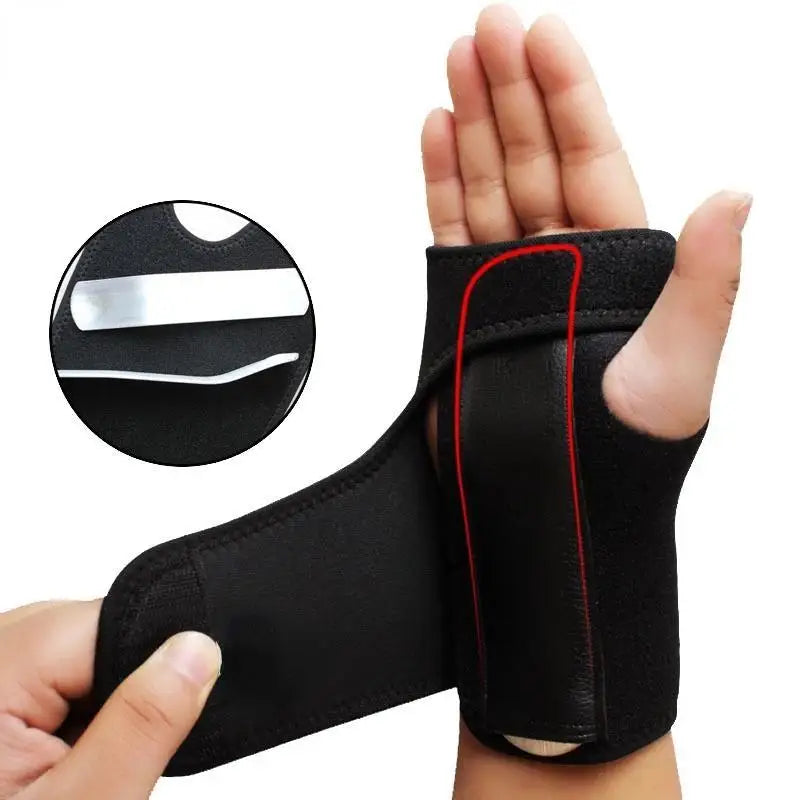 Adjustable Steel Wrist Brace – Ergonomic Wrist Support Wrist Support Brace Babs Right