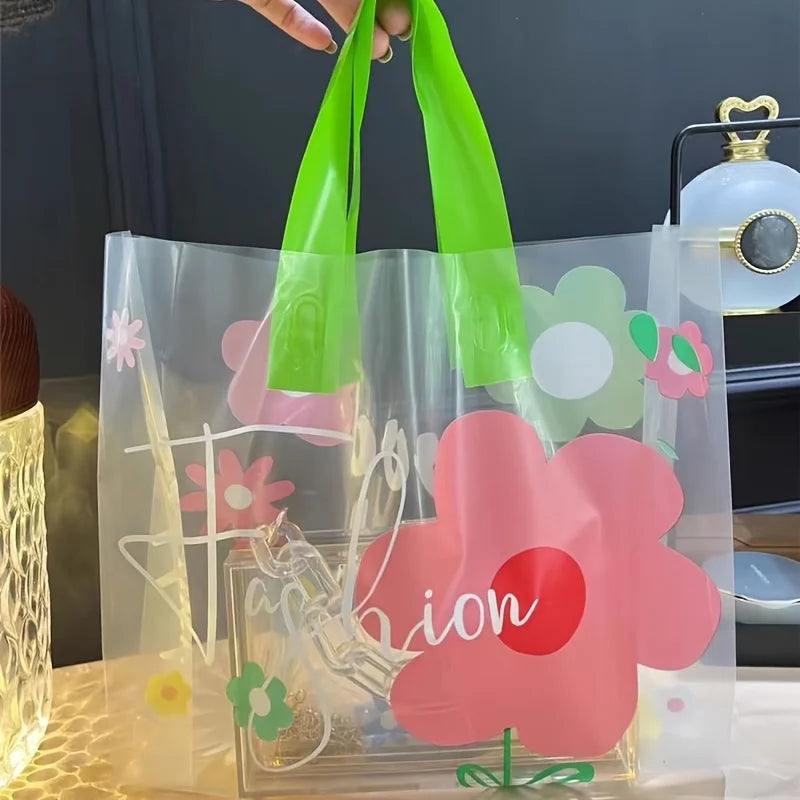 Thank You Gift Bags – Plastic Tote Bags for Retail & Parties Plastic Gift Bags Babs